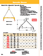 Caldwell Model 3032 Spreader Beam Specs