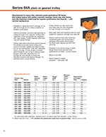 CM 84A/PT Trolley Specs