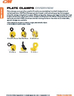 CM Lifting Clamps Brochure