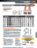 CM Rigging Clips Brochure