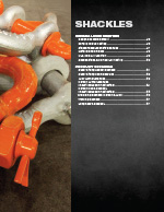 CM Rigging Shackles Brochure