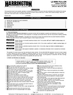 Harrington LX Lever Hoist Manual