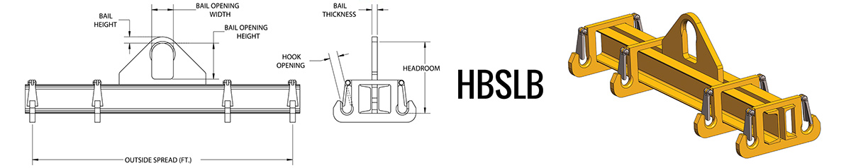 HBSLB - Basket Sling Adjustable Lifting Beam HBSLB - Basket Sling Adjustable Lifting Beam