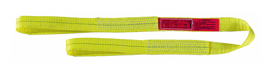 Lift-All Webmaster 1600 Polyester Web Sling, Eye & Eye, Flat Eyes