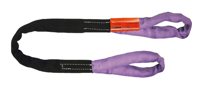 Lift-All Tuflex Eye/Eye Round Sling, Purple, EE30