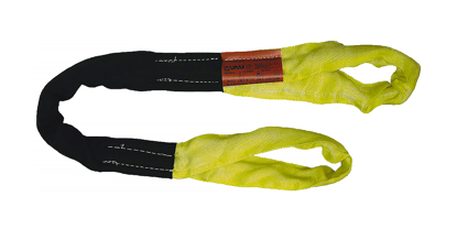 Lift-All Tuflex Eye/Eye Round Sling, Yellow, EE90
