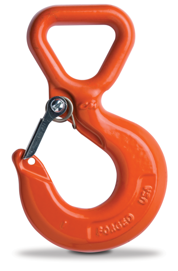 CM Flat Eye Rigging Hook with Latch